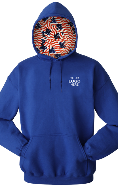 Blue Generation Americana Adult Pullover Hoodie-BG9301PHA