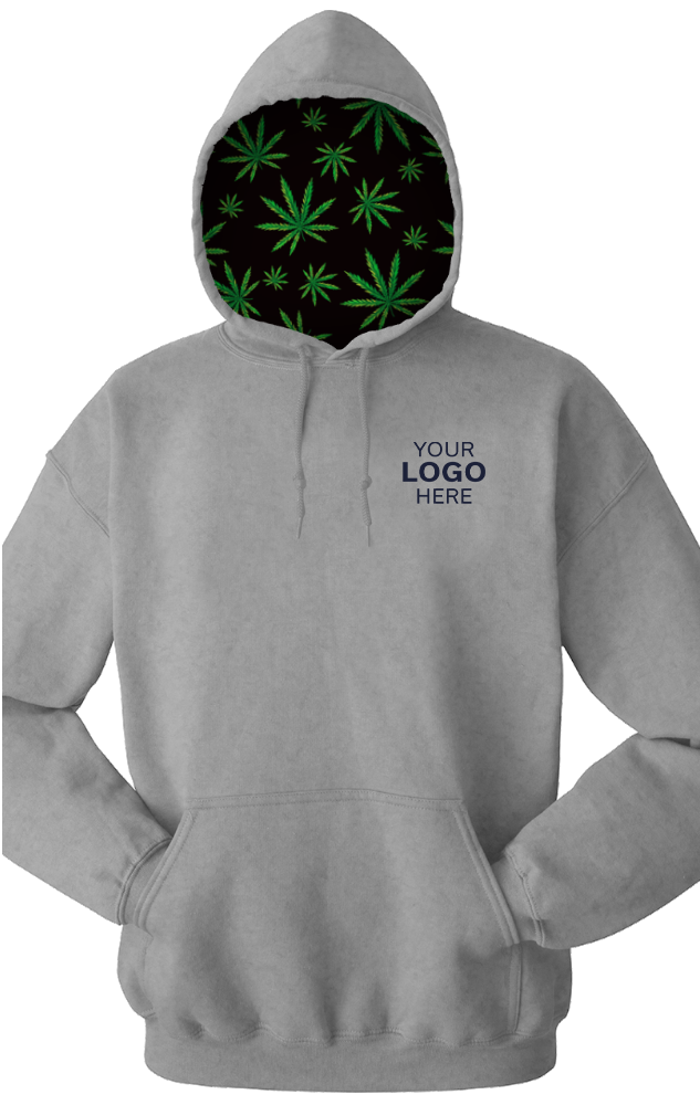 Blue Generation Cannabis Adult Pullover Hoodie-BG9301HW