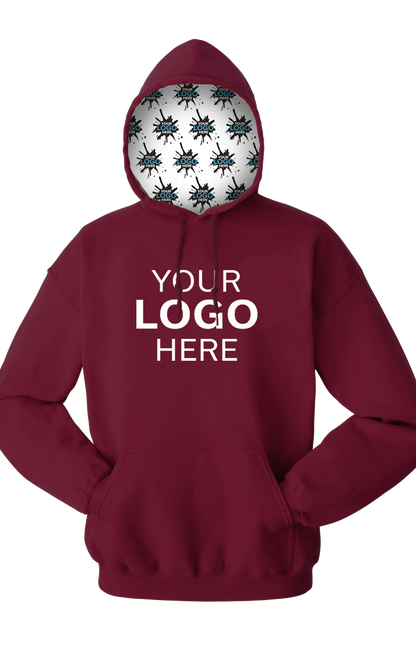 Blue Generation Your Logo Here Adult Pullover Hoodie-BG9301PH