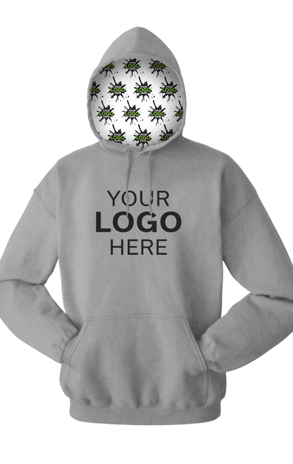Blue Generation Your Logo Here Adult Pullover Hoodie-BG9301PH