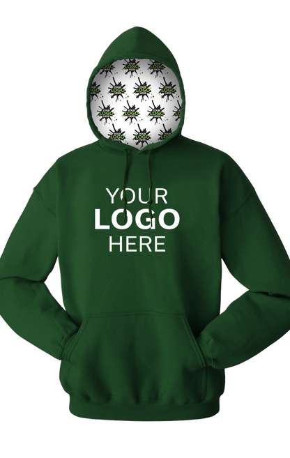 Blue Generation Your Logo Here Adult Pullover Hoodie-BG9301PH