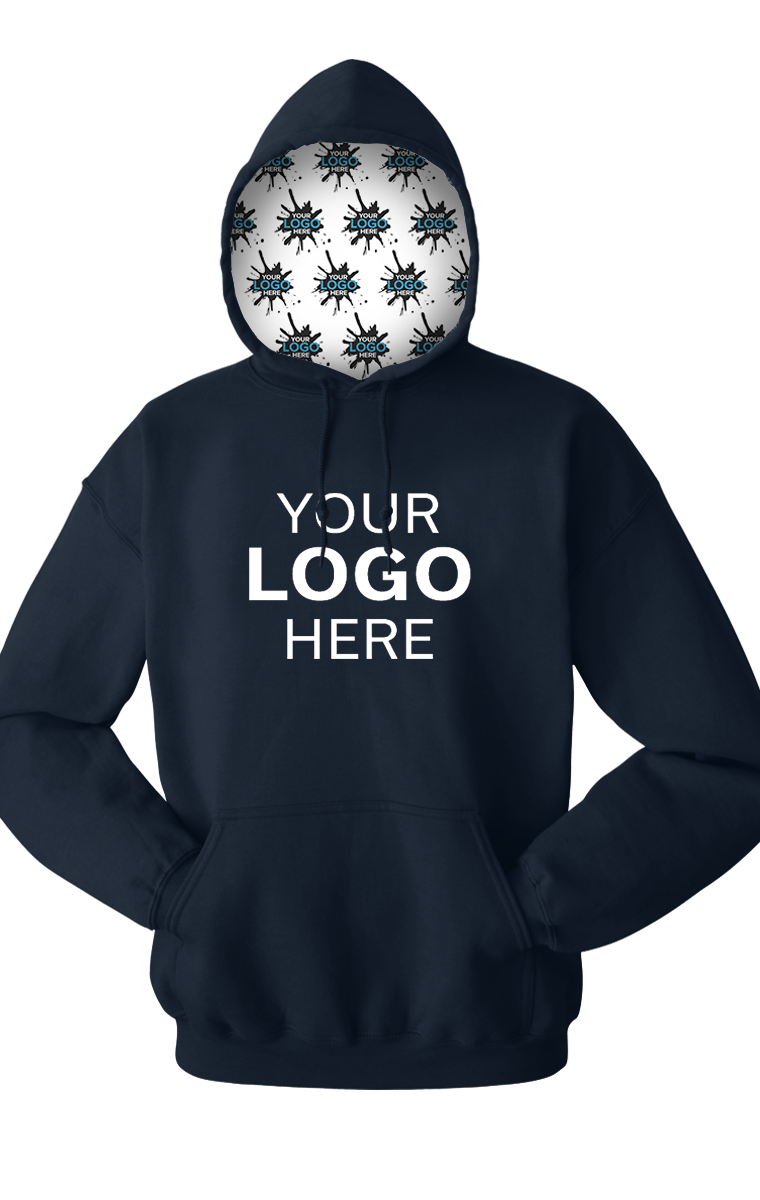 Blue Generation Your Logo Here Adult Pullover Hoodie-BG9301PH