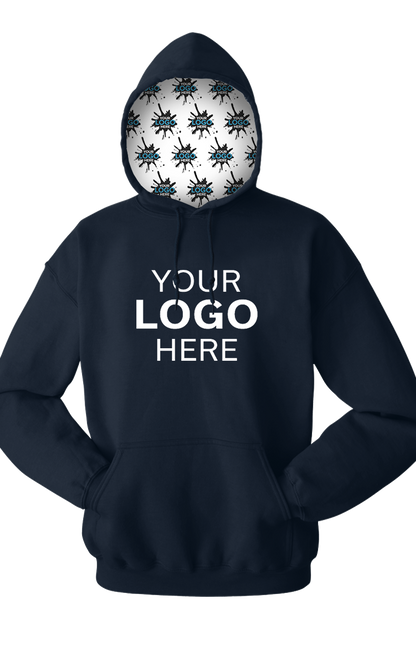 Blue Generation Your Logo Here Adult Pullover Hoodie-BG9301PH