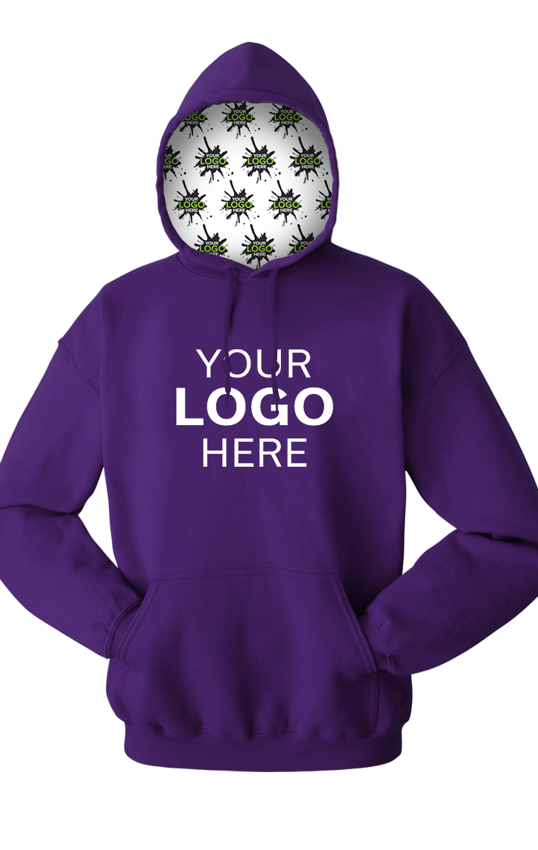 Blue Generation Your Logo Here Adult Pullover Hoodie-BG9301PH