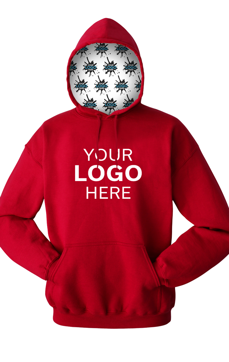 Blue Generation Your Logo Here Adult Pullover Hoodie-BG9301PH