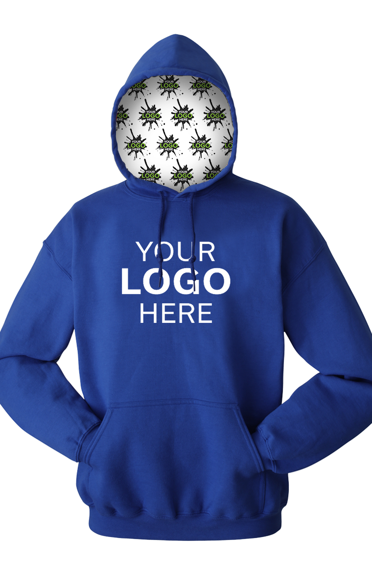 Blue Generation Your Logo Here Adult Pullover Hoodie-BG9301PH