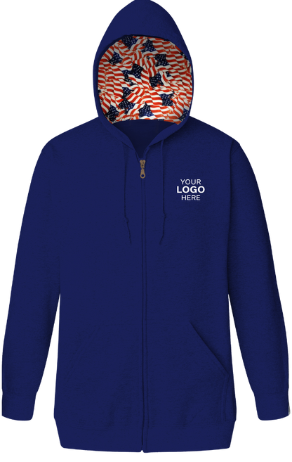 Blue Generation Americana Adult Pullover Hoodie-BG9302ZHA
