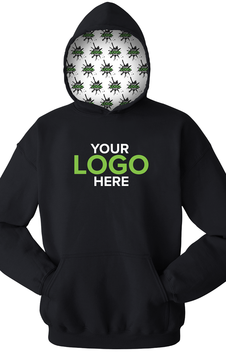 Blue Generation Your Logo Here Adult Pullover Hoodie-BG9303PH