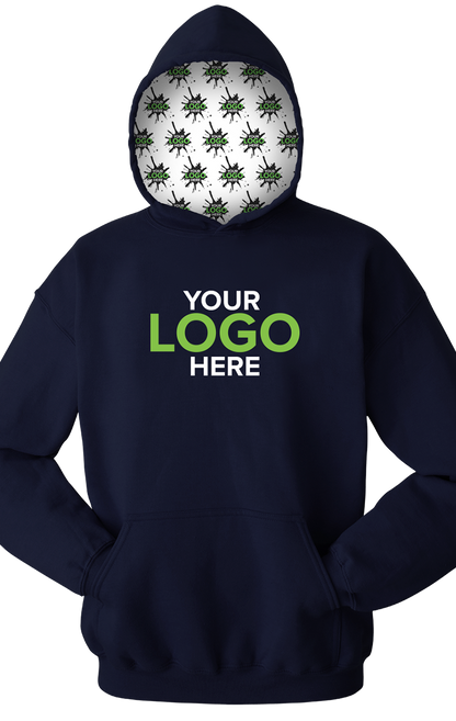 Blue Generation Your Logo Here Adult Pullover Hoodie-BG9303PH