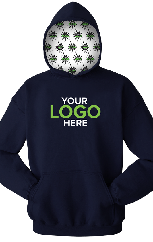 Blue Generation Your Logo Here Adult Pullover Hoodie-BG9303PH