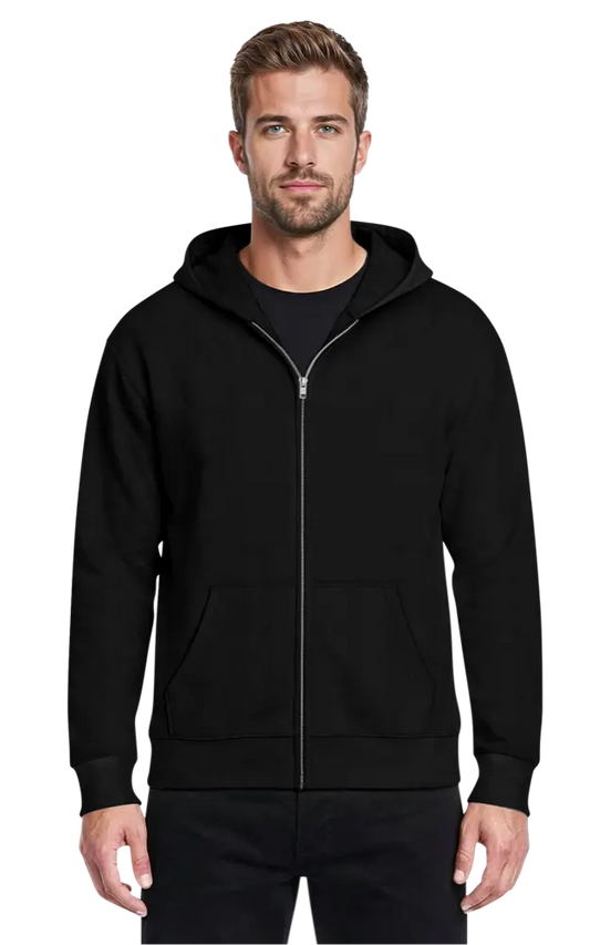 Blue Generation Adult Zip Front Hoodie-BG9304Z