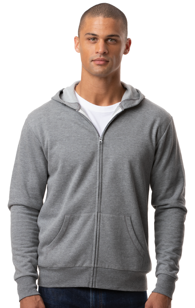 Adult Zip Front Hoodie