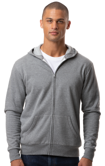 Adult Zip Front Hoodie