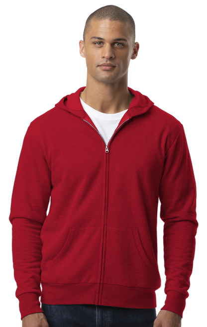 Adult Zip Front Hoodie