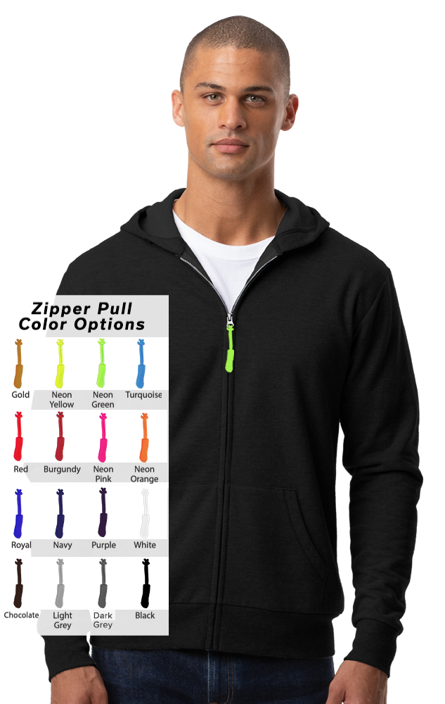 Blue Generation Custom Zipper Pull Essex Hoodie-BG9304ZB