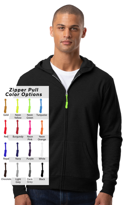 Blue Generation Custom Zipper Pull Essex Hoodie-BG9304ZB