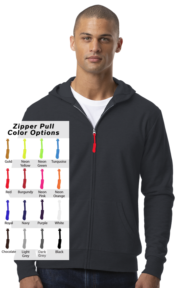 Blue Generation Custom Zipper Pull Essex Hoodie-BG9304ZB
