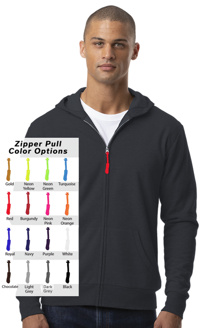 Blue Generation Custom Zipper Pull Essex Hoodie-BG9304ZB