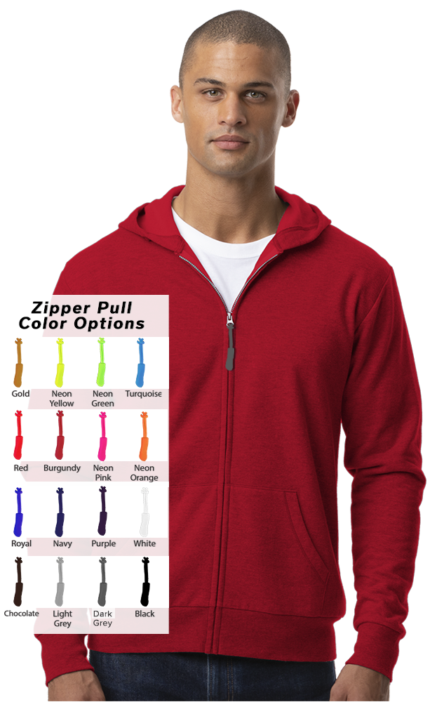 Blue Generation Custom Zipper Pull Essex Hoodie-BG9304ZB