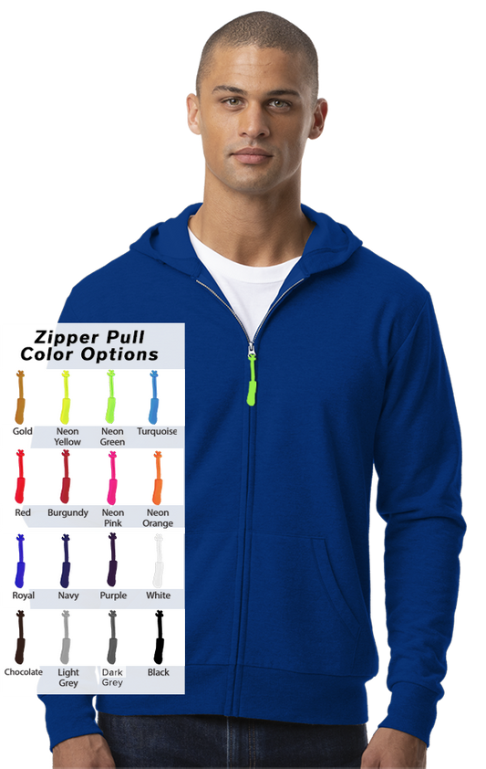 Blue Generation Custom Zipper Pull Essex Hoodie-BG9304ZB