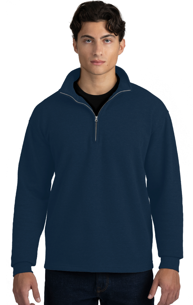 Blue Generation Adult Westport 1/4 Zip Pullover-BG9305