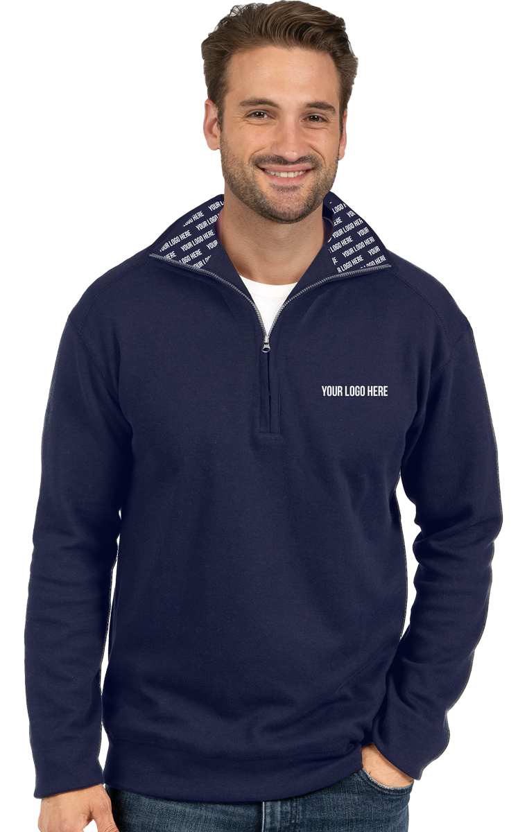 Blue Generation Adult YLH Westport 1/4 Zip Pullover-BG9305H