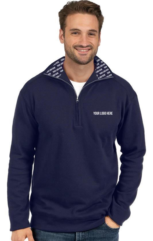 Blue Generation Adult YLH Westport 1/4 Zip Pullover-BG9305H