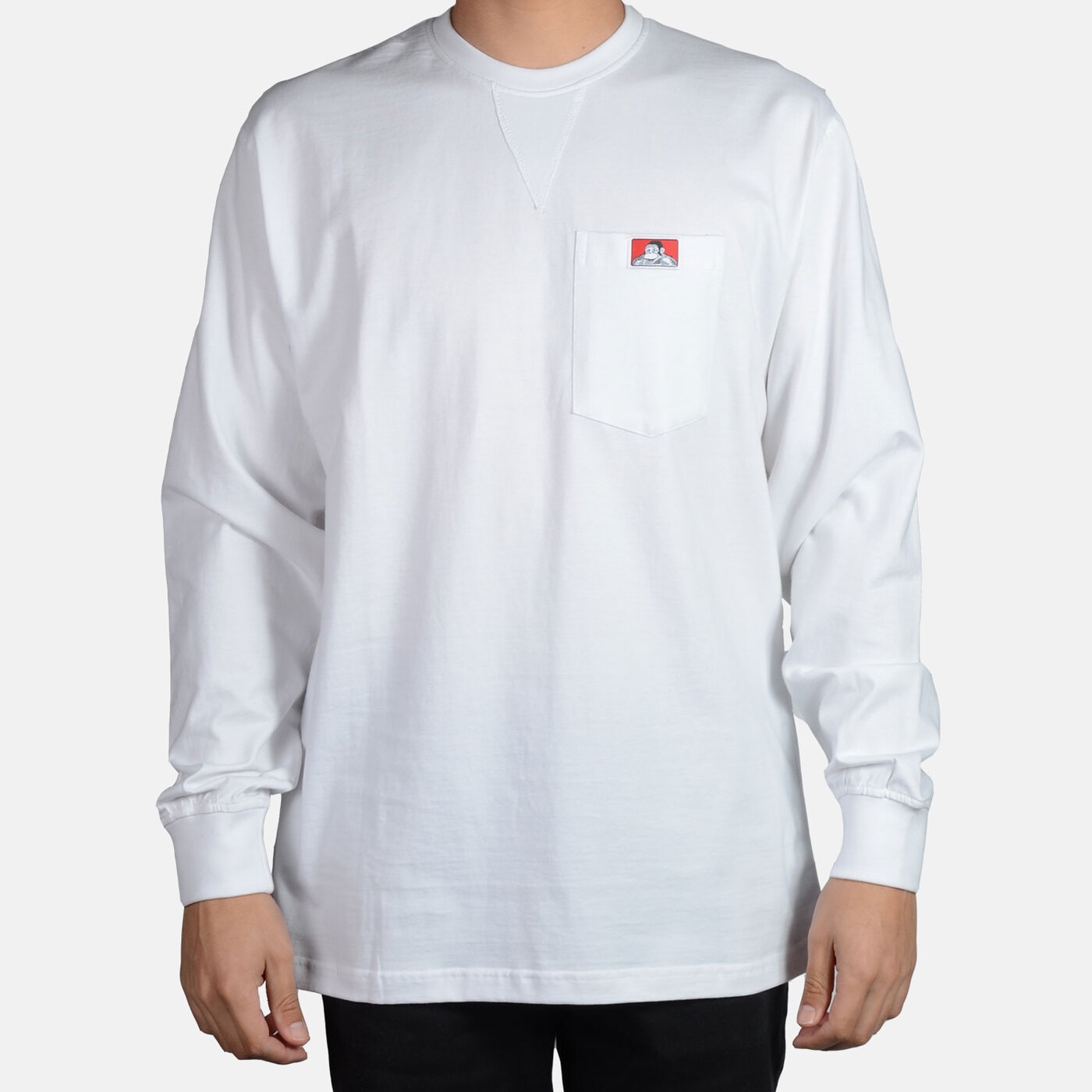 Ben Davis Heavy Duty Long Sleeve Pocket T-Shirt