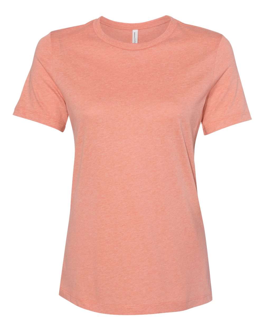 BELLA + CANVAS Women’s Relaxed Fit Heather CVC Tee