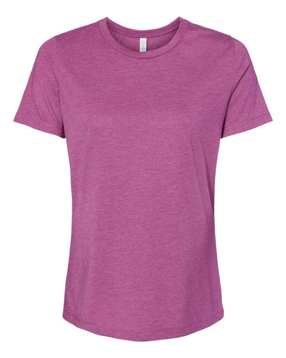 BELLA + CANVAS Women’s Relaxed Fit Heather CVC Tee