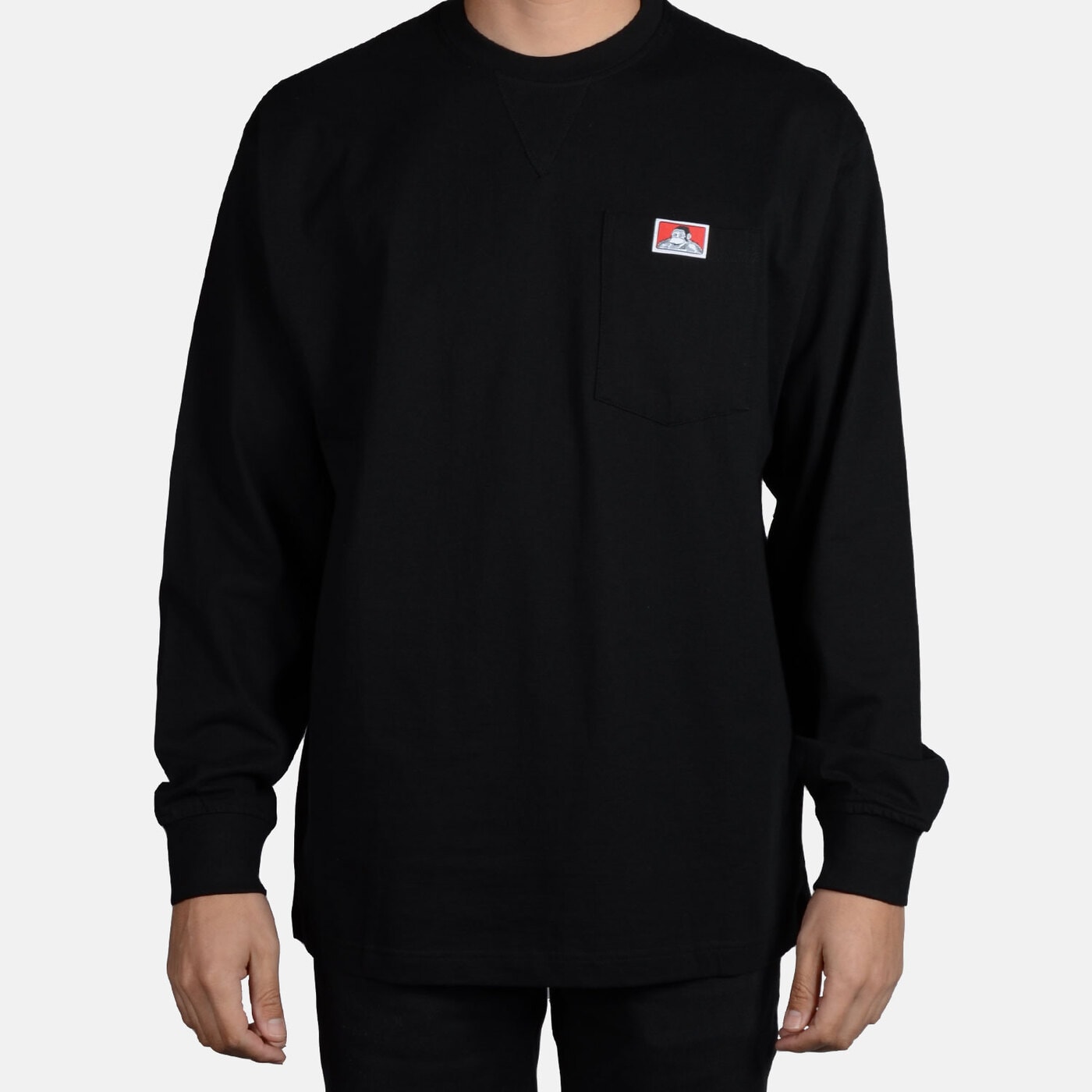 Ben Davis Heavy Duty Long Sleeve Pocket T-Shirt