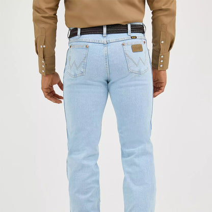 Wrangler® 936AFGH Men's Cowboy Cut® Active Flex Jeans - Slim Fit - Bleach - 0936AFGH