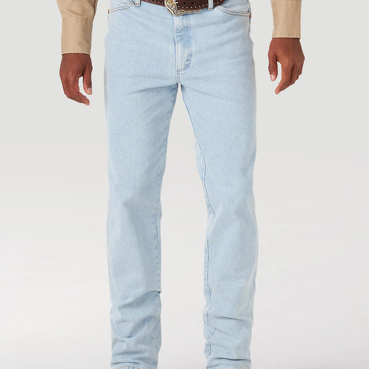 Wrangler® Men's Cowboy Cut® Active Flex Jeans - Slim Fit - Bleach