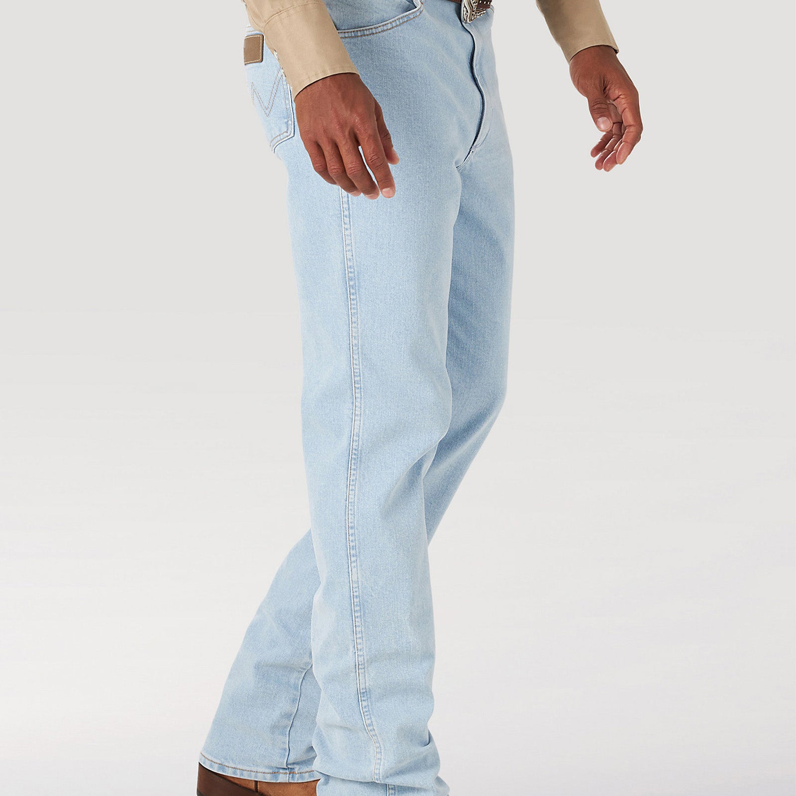 Wrangler Cowboy Cut Original Fit Active Flex Jeans in Black [vnphwh45 Wrangler Cowboy Cut Original Fit Active Flex Jeans in Black [vnphwh45