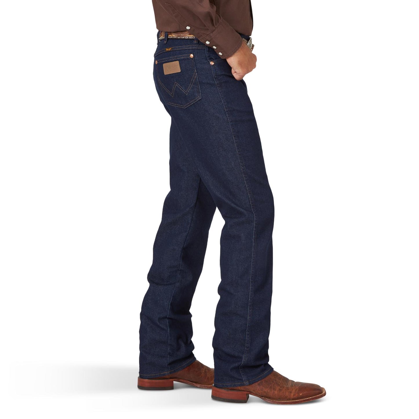 Wrangler® Cowboy Cut® Slim Fit Active Flex Jeans - Prewashed Indigo