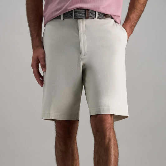 Haggar Walk Shorts, White, 32, Clearance