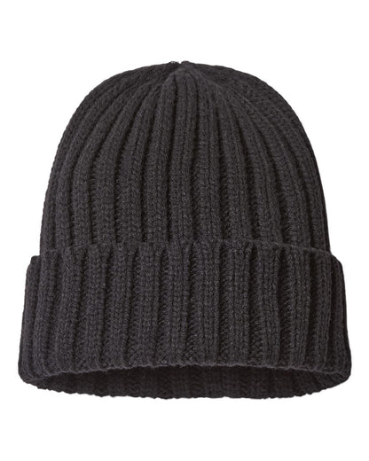 Atlantis Headwear - Sustainable Cable Knit Cuffed Beanie - SHORE