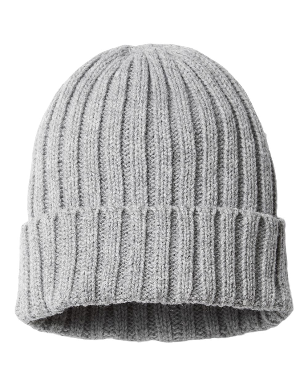 Atlantis Headwear - Sustainable Cable Knit Cuffed Beanie - SHORE