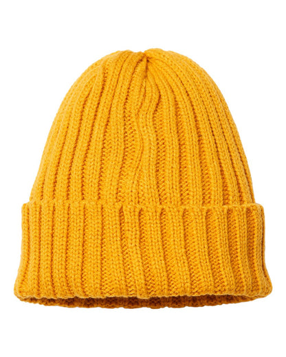 Atlantis Headwear - Sustainable Cable Knit Cuffed Beanie - SHORE