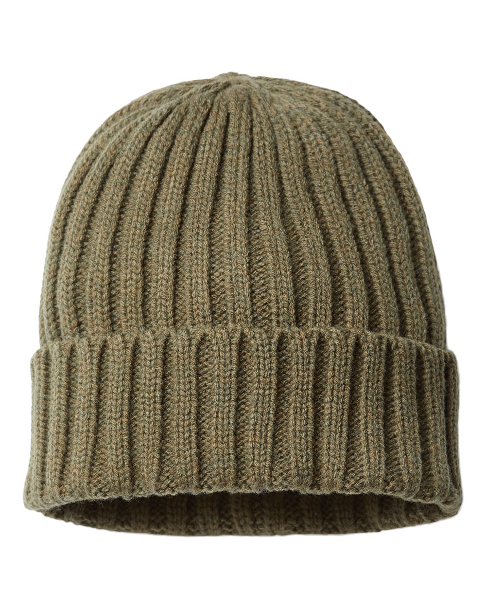 Atlantis Headwear - Sustainable Cable Knit Cuffed Beanie - SHORE