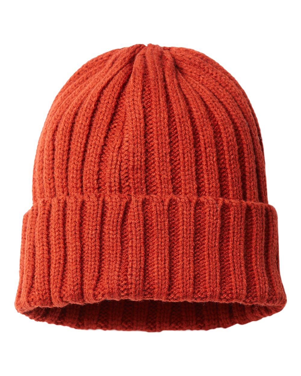 Atlantis Headwear - Sustainable Cable Knit Cuffed Beanie - SHORE