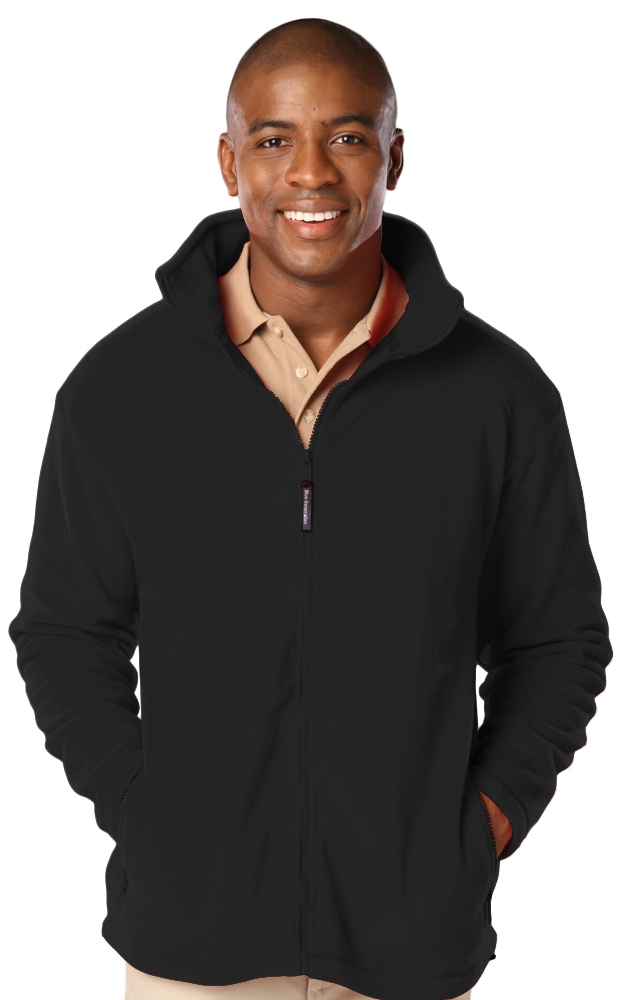 Blue Generation Men's Micro Fleece Full Zip Jacket - Basics Clothing Store