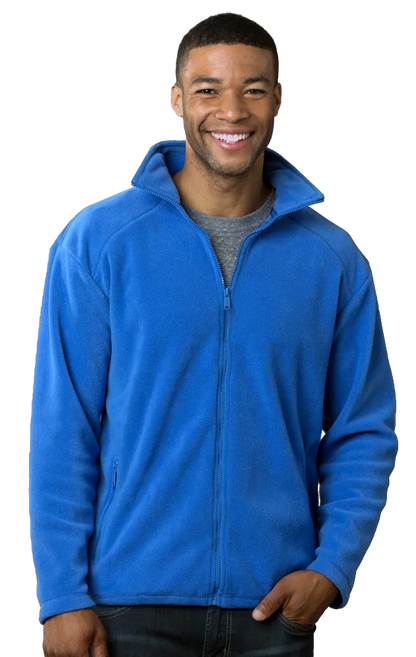Blue Generation Men's Micro Fleece Full Zip Jacket-BG9951