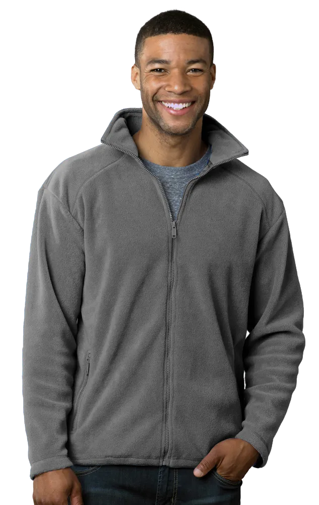 Blue Generation Men's Micro Fleece Full Zip Jacket-BG9951