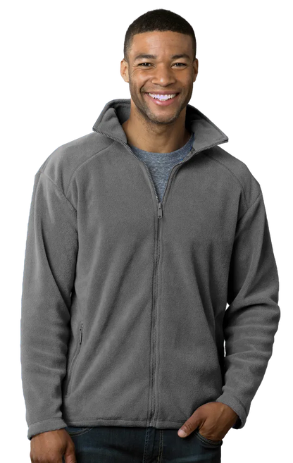 Blue Generation Men's Micro Fleece Full Zip Jacket-BG9951