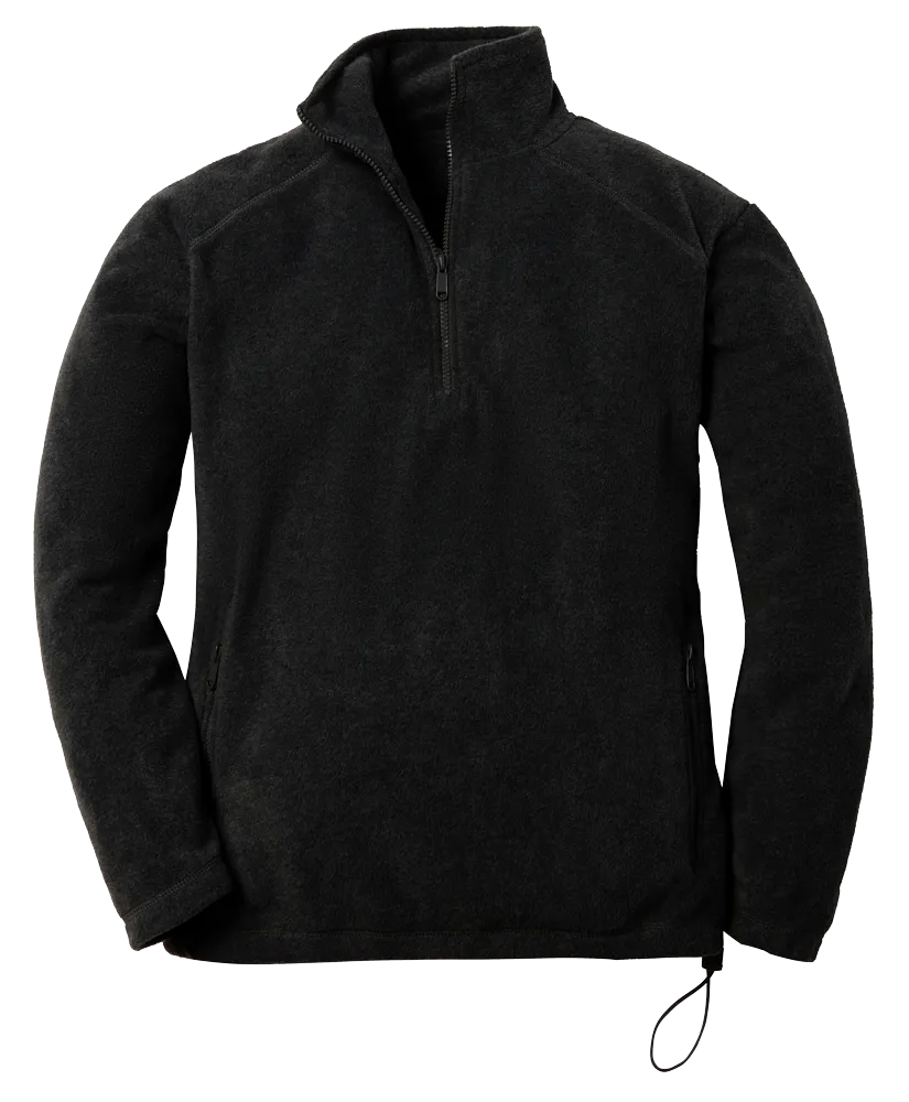Blue Generation Adult Micro Fleece Zip Pullover-BG9952