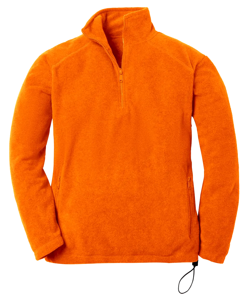 Blue Generation Adult Micro Fleece Zip Pullover-BG9952