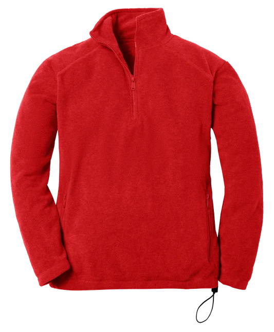 Blue Generation Adult Micro Fleece Zip Pullover-BG9952