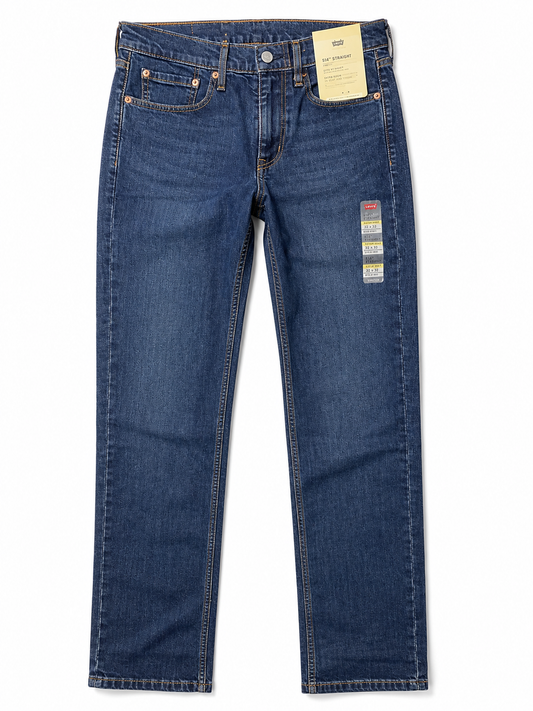 Levi's 514 Straight Fit Jeans – Dark Wash (32x32) (Clearance)