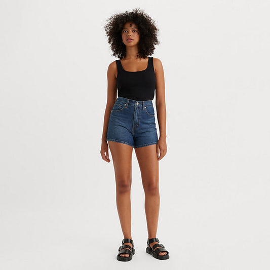 Levi's Women High Waisted Mom Shorts - Cool Places To Go